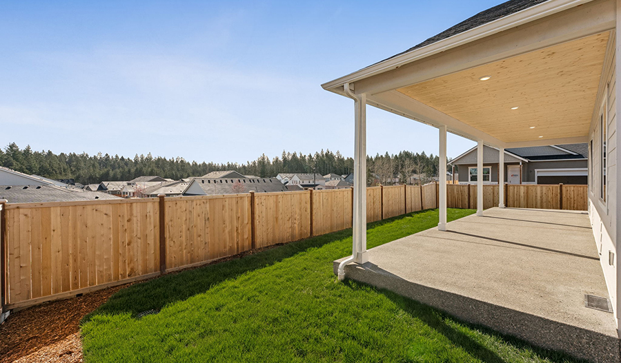 Rear Exterior of the Arlington floor plan