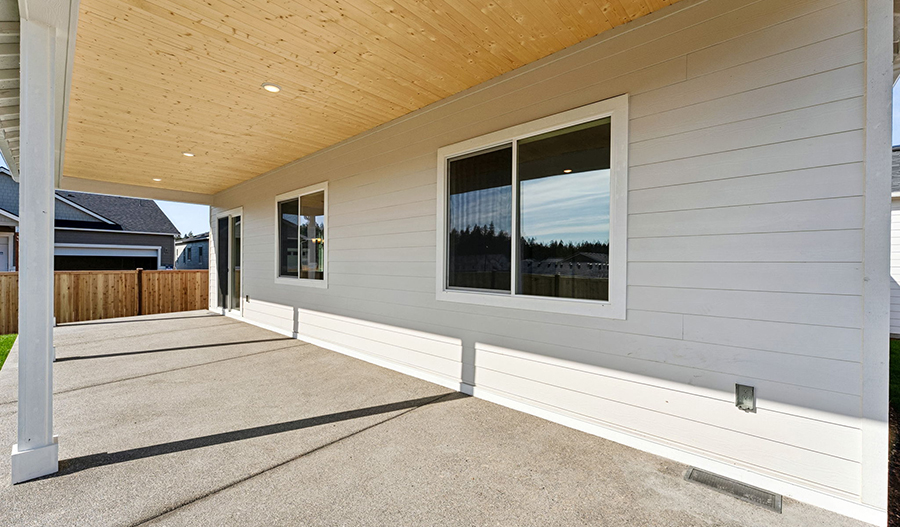 Patio of the Arlington floor plan