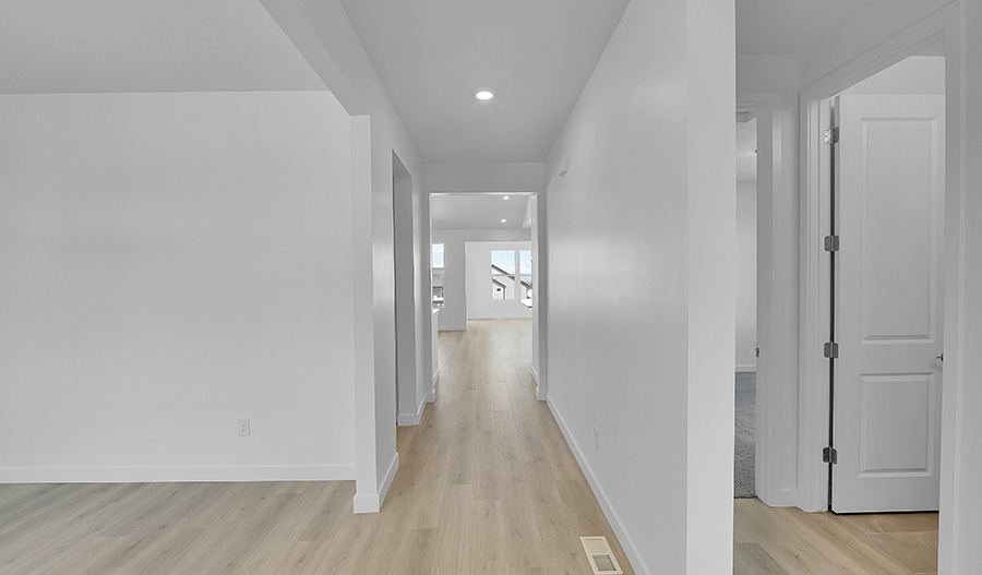 Entry of the Helena floor plan