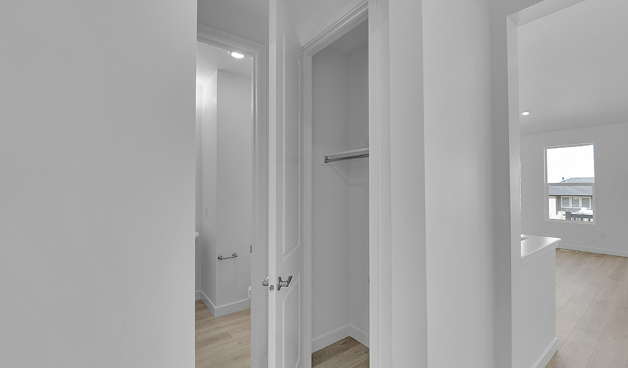 Hallway of the Helena floor plan