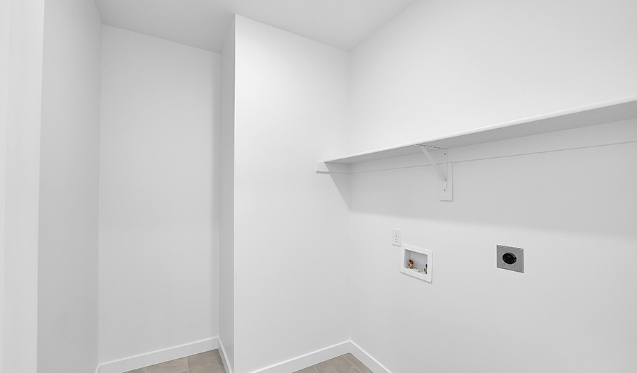 Laundry Room of the Helena floor plan