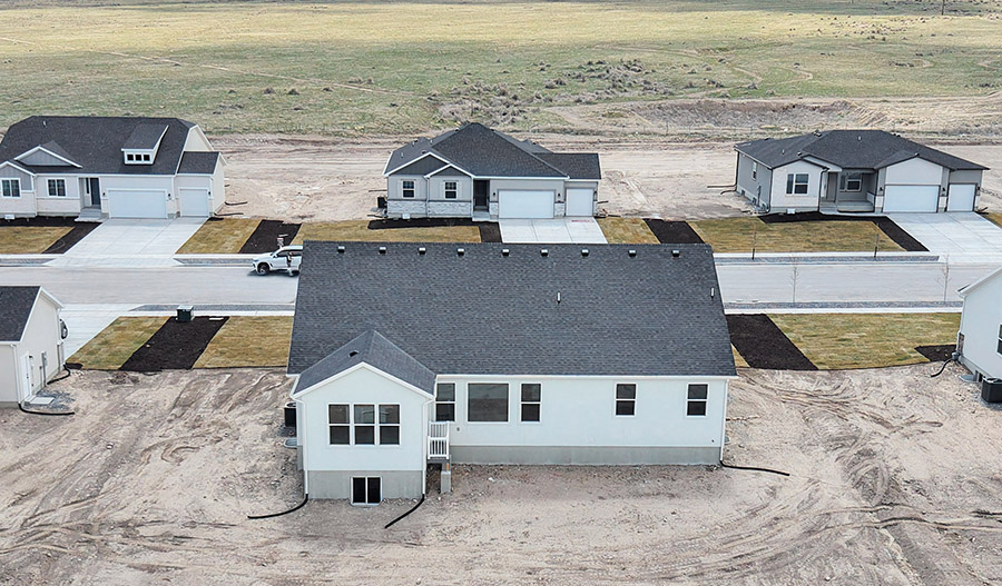 Rear Exterior of the Helena floor plan