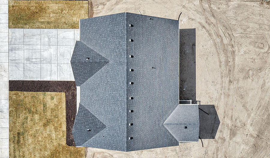 Rear Exterior of the Helena floor plan