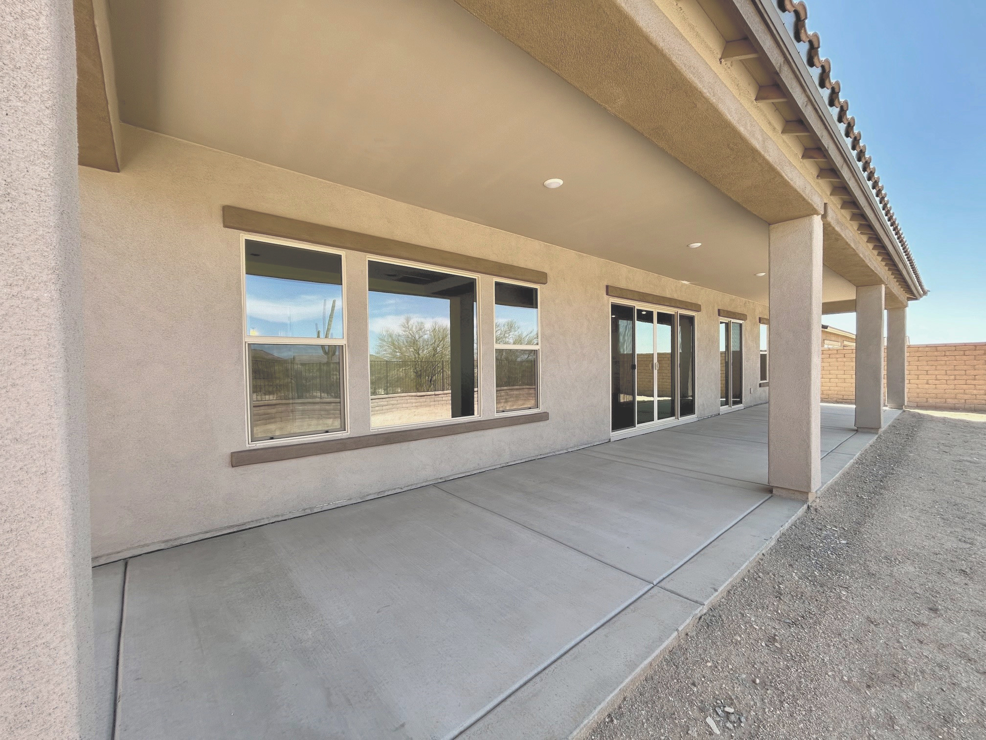 Patio of the Julia floor plan
