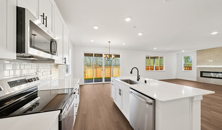 Kitchen of the Moonstone floor plan