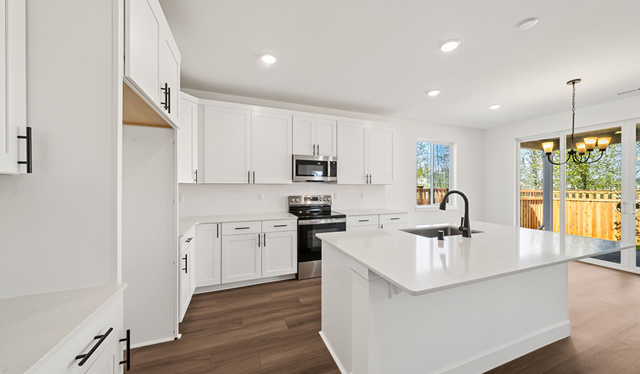 Kitchen of the Moonstone floor plan