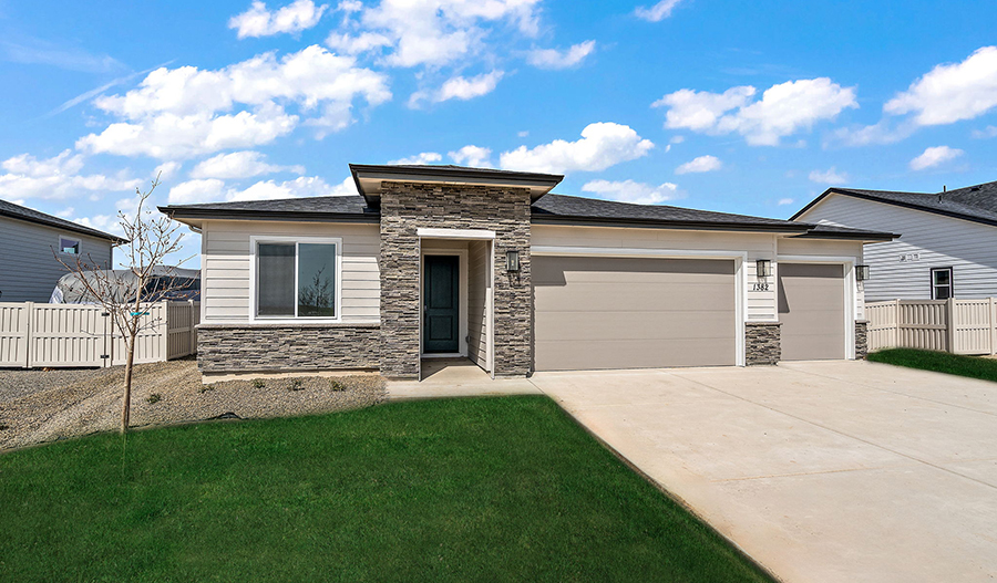 Exterior of the Slate floor plan