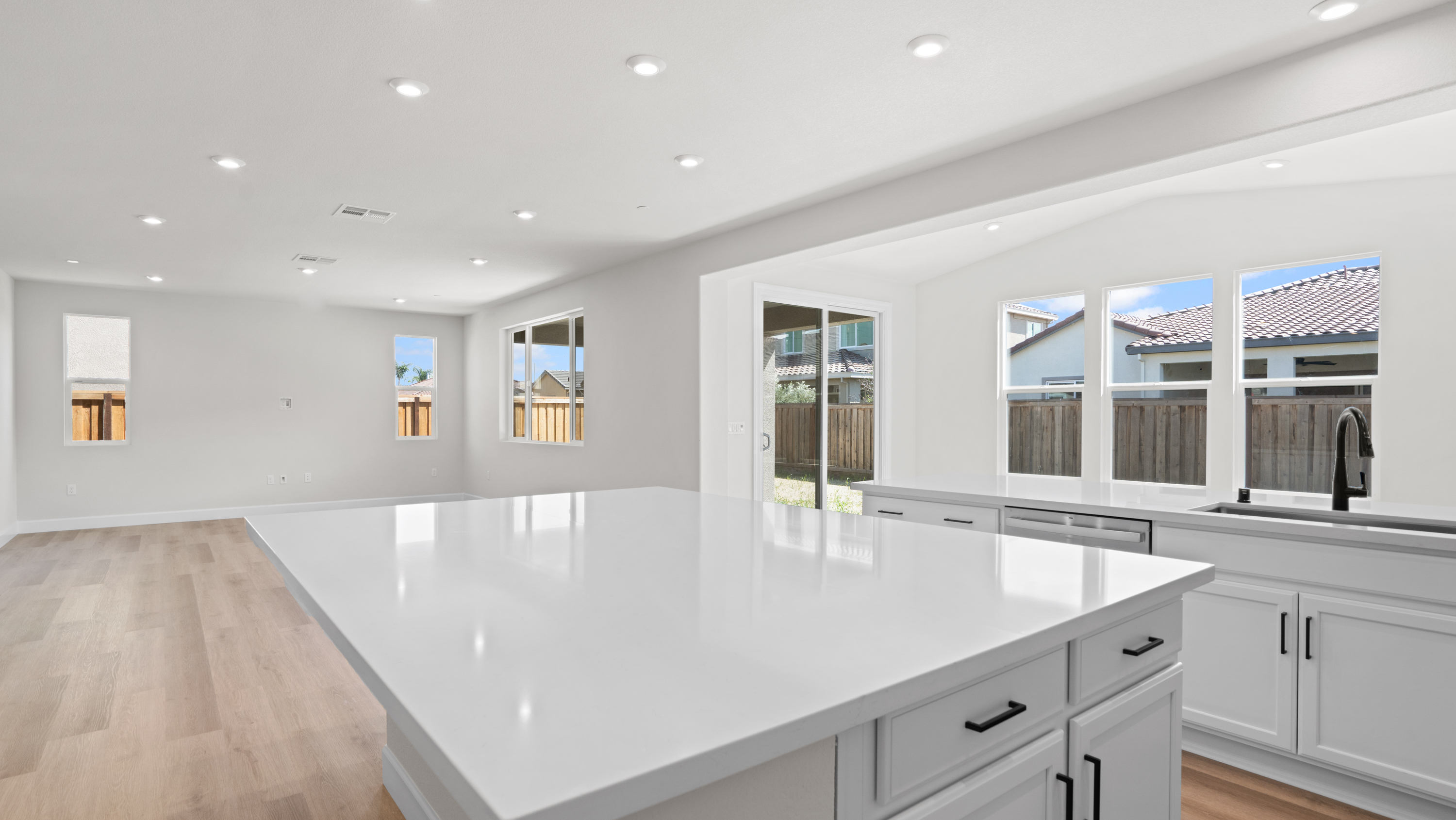 Kitchen of the Seth floor plan
