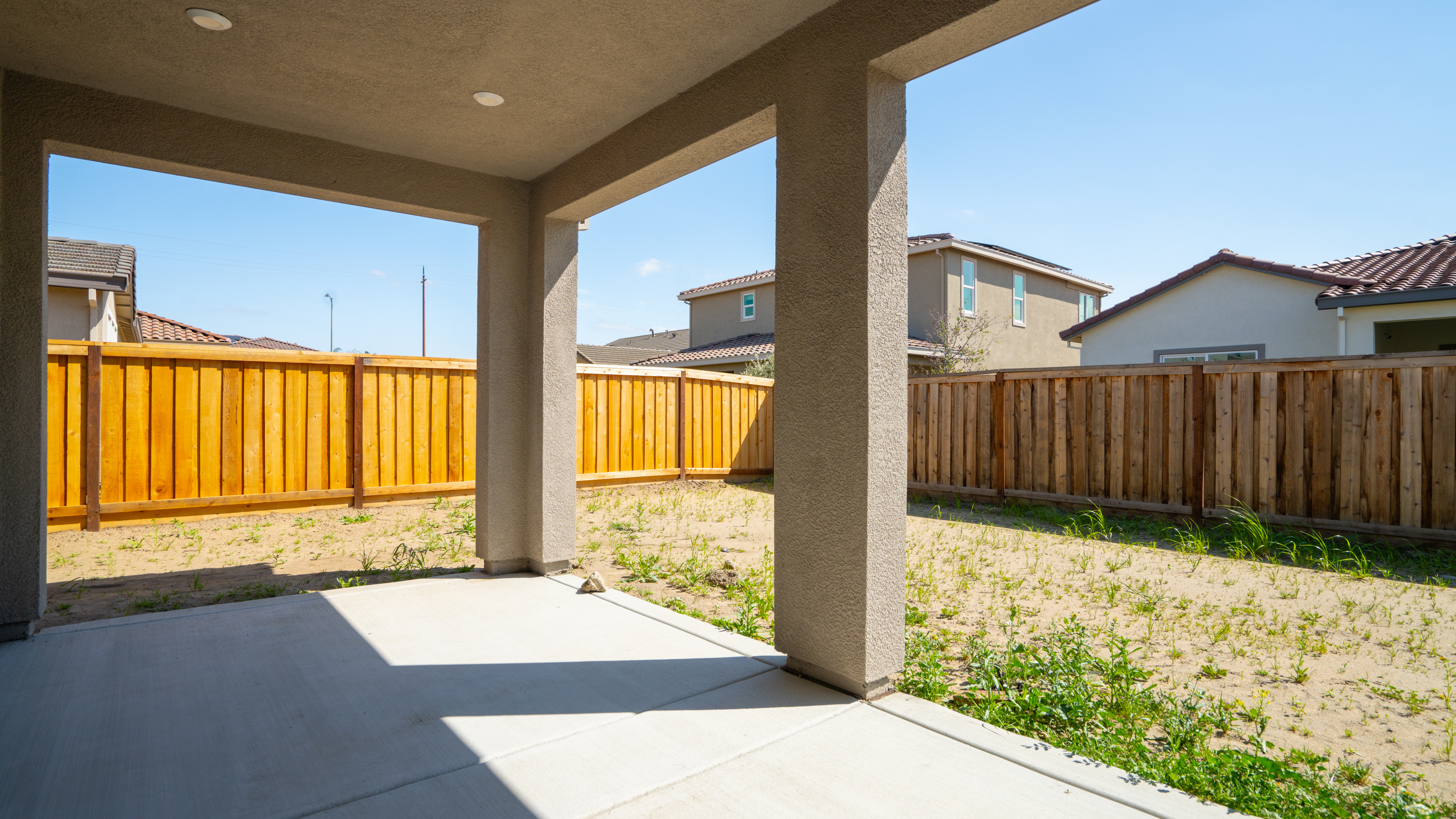 Patio of the Seth floor plan