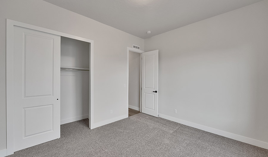 Bedroom of the Powell floor plan