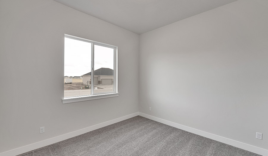 Bedroom of the Powell floor plan