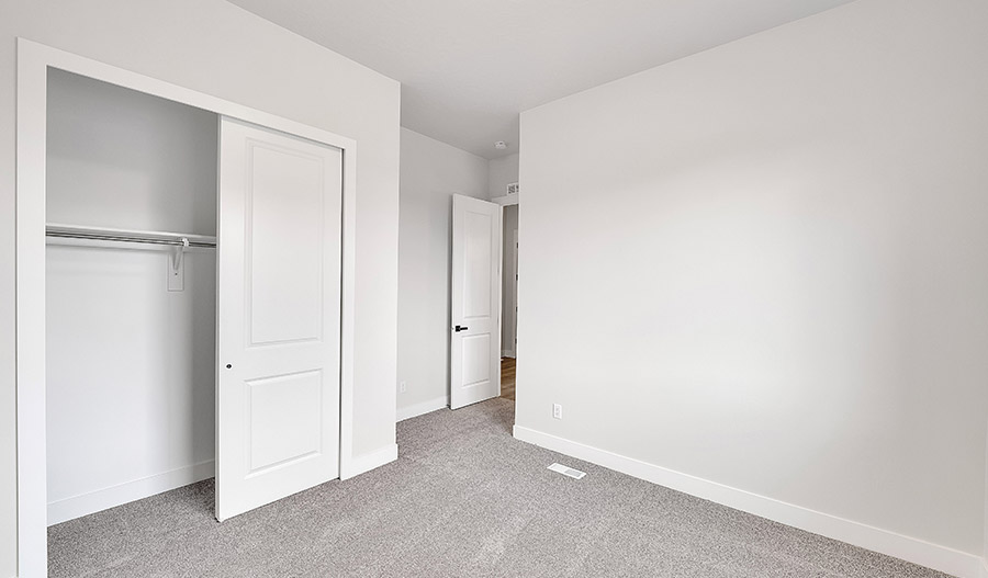 Bedroom of the Powell floor plan