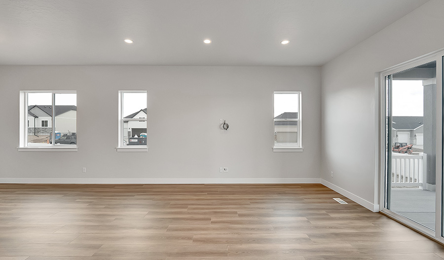 Great Room of the Powell floor plan