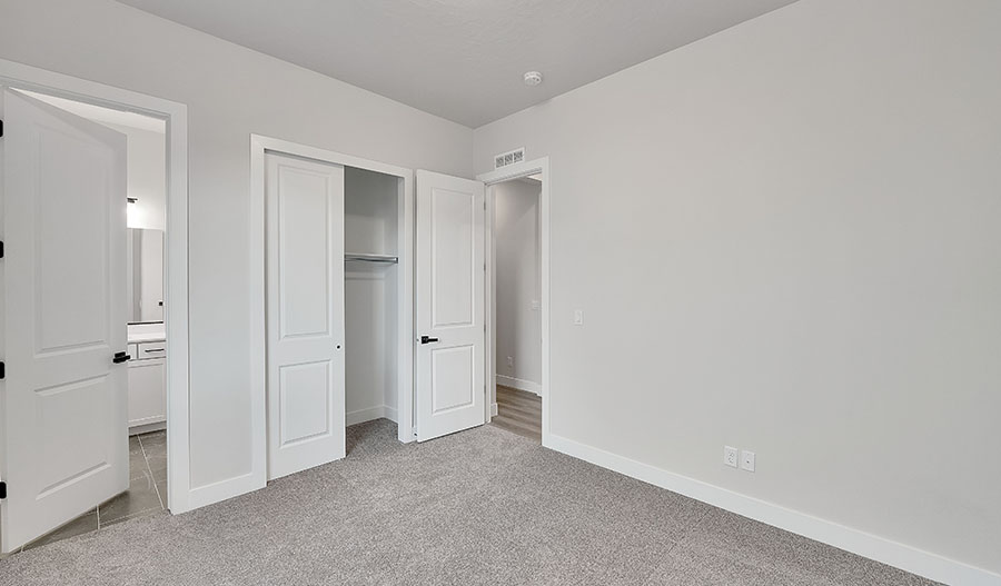 Bedroom of the Powell floor plan