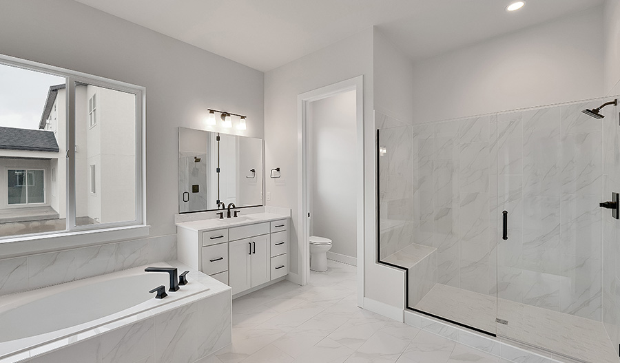 Bathroom of the Powell floor plan