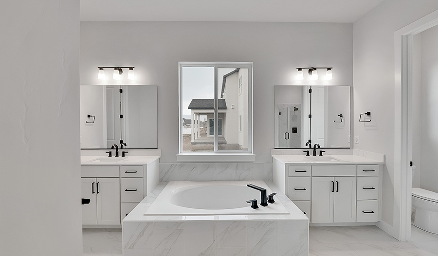 Bathroom of the Powell floor plan