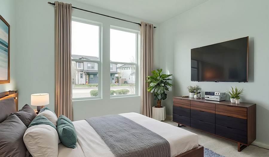 Bedroom of the Brooklyn2 floor plan
