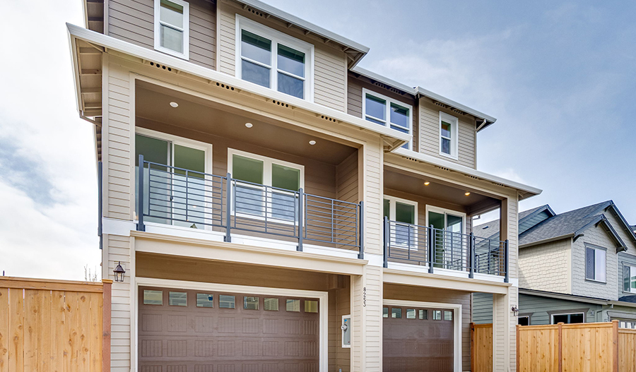 Rear Exterior of the Brooklyn2 floor plan