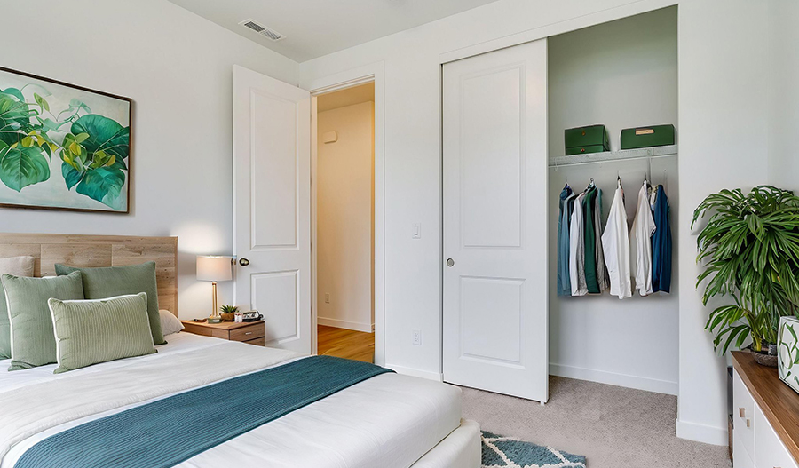 Bedroom of the Brooklyn1 floor plan