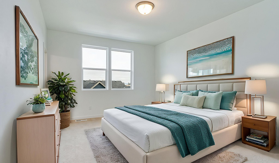 Bedroom of the Brooklyn1 floor plan