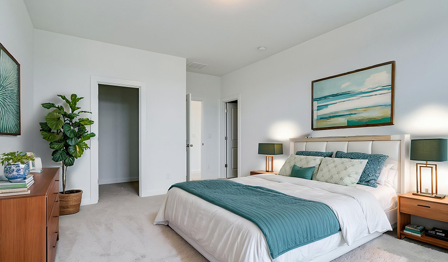 Bedroom of the Brooklyn1 floor plan