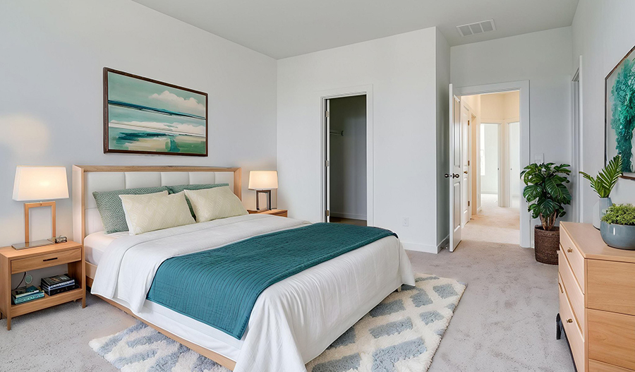 Bedroom of the Brooklyn1 floor plan