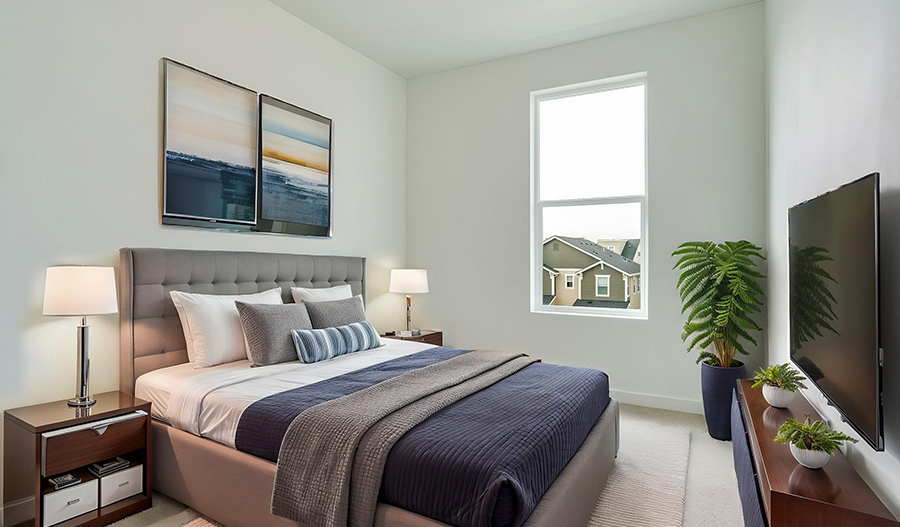Bedroom of the Brooklyn1 floor plan