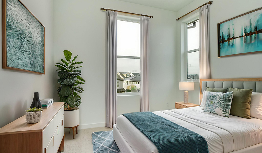 Bedroom of the Brooklyn1 floor plan