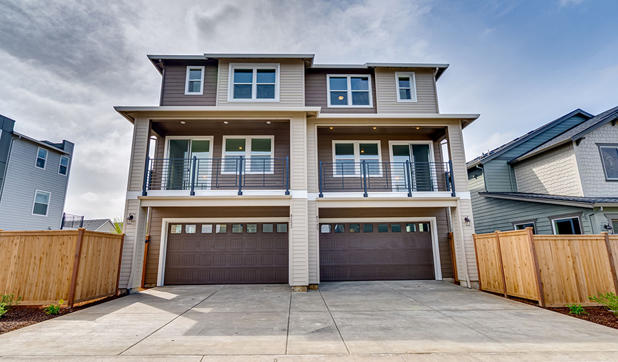 Rear Exterior of the Brooklyn1 floor plan
