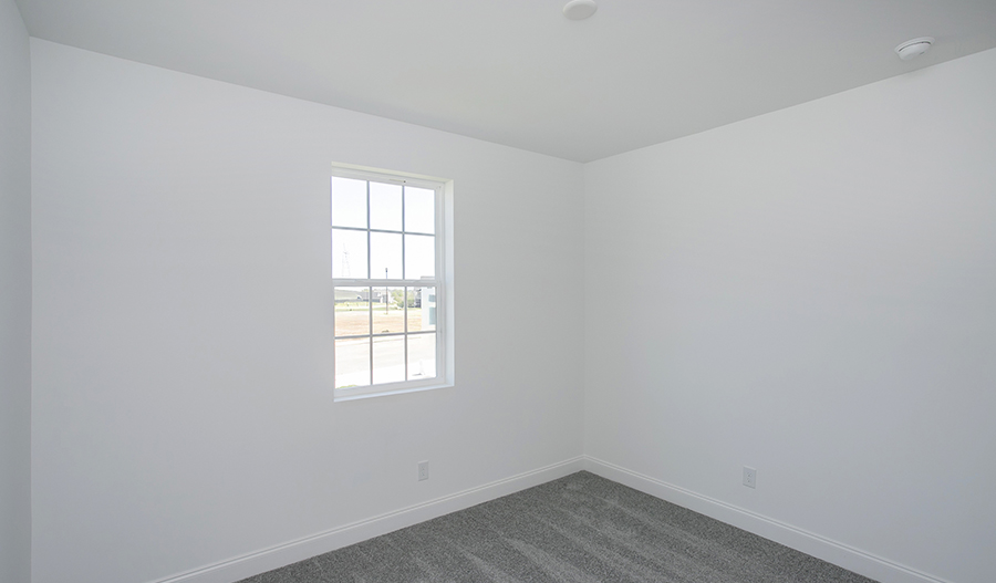Bedroom of the Hopewell floor plan