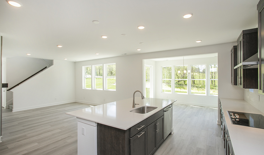 Kitchen of the Hopewell floor plan