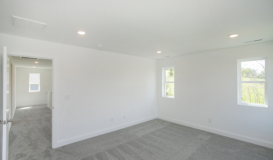 Bedroom of the Hopewell floor plan