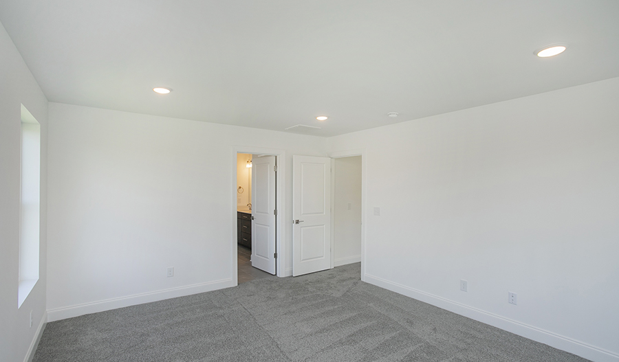 Bedroom of the Hopewell floor plan