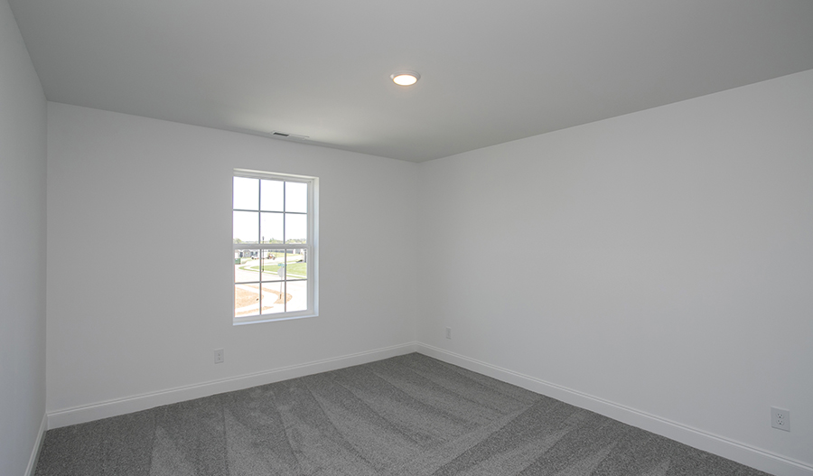 Bedroom of the Hopewell floor plan