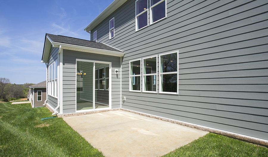 Patio of the Hopewell floor plan