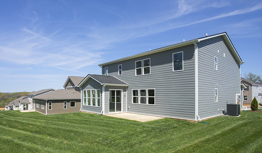 Rear Exterior of the Hopewell floor plan