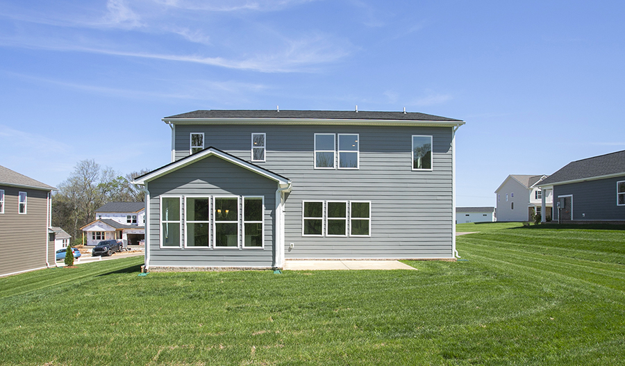 Rear Exterior of the Hopewell floor plan