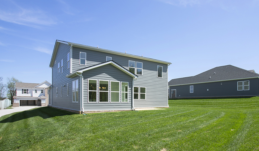 Rear Exterior of the Hopewell floor plan
