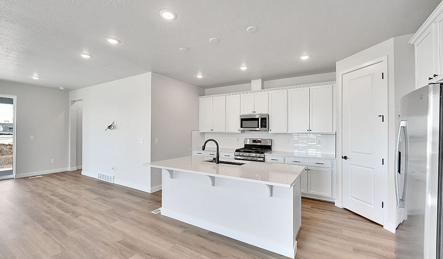 Kitchen of the Bronze floor plan