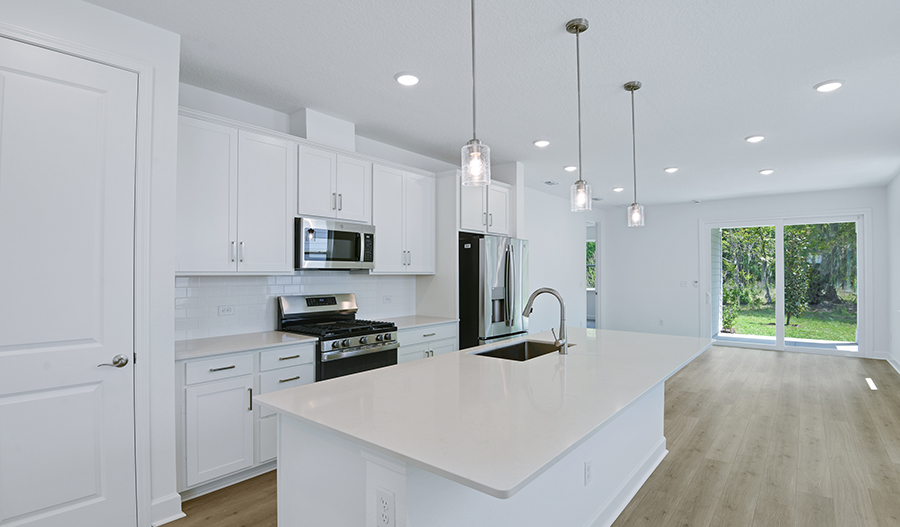 Kitchen of the Fraser floor plan