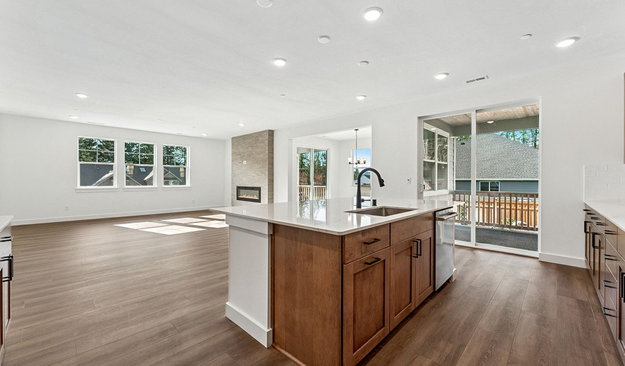Kitchen of the Oscar floor plan