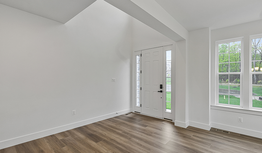 Entry of the Donovan floor plan