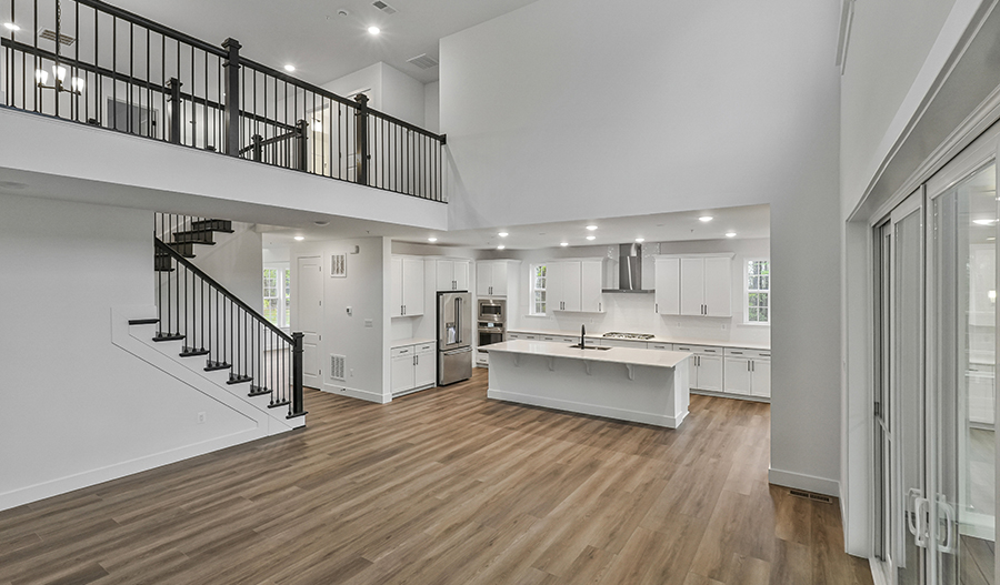 Great Room of the Donovan floor plan