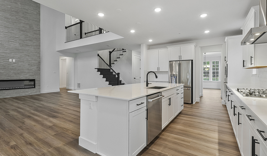Kitchen of the Donovan floor plan