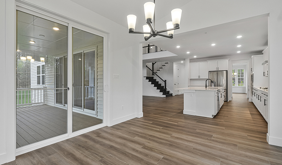 Sunroom of the Donovan floor plan
