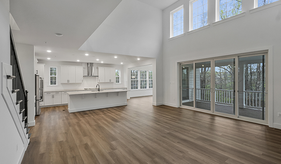 Great Room of the Donovan floor plan