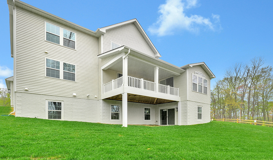 Rear Exterior of the Donovan floor plan