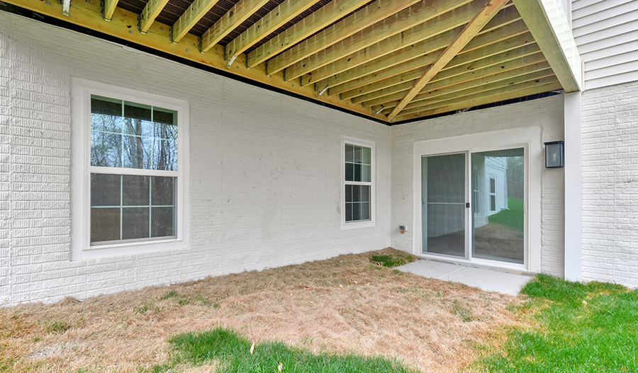 Patio of the Donovan floor plan