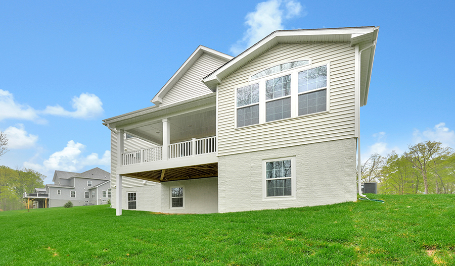 Rear Exterior of the Donovan floor plan