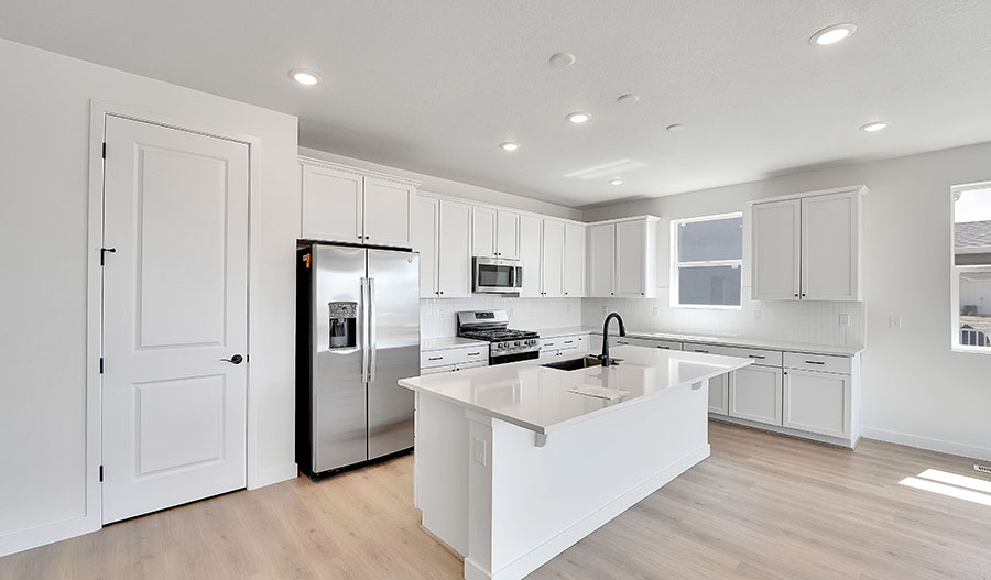 Kitchen of the Agate floor plan